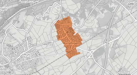 Mietspiegelkarte Neu Ulm Burlafingen